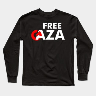 Free Gaza Free Jerusalem - Stop Killing Muslims & Palestinis Long Sleeve T-Shirt